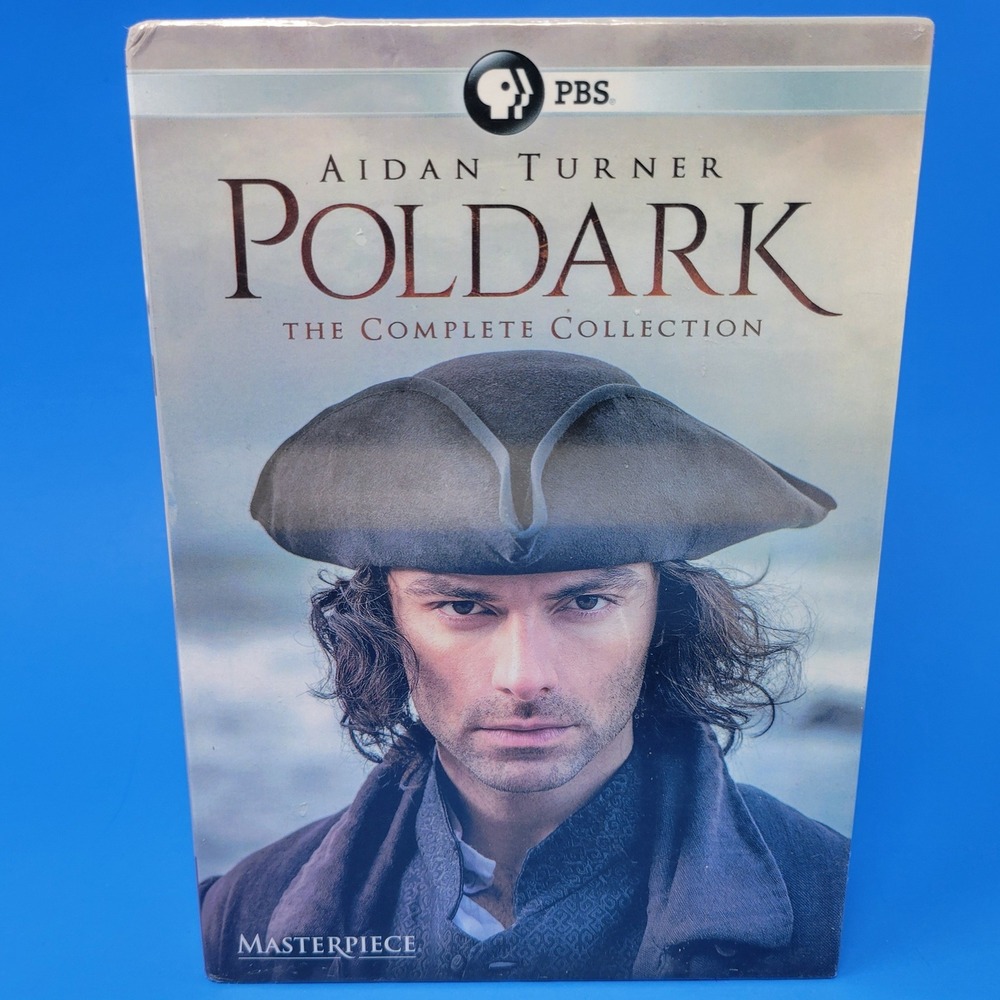 Poldark The Complete Collection DVD Box Set Seasons 1-5 Aidan Turner PBS New‎